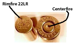 Rimfire vs Centerfire cartidge